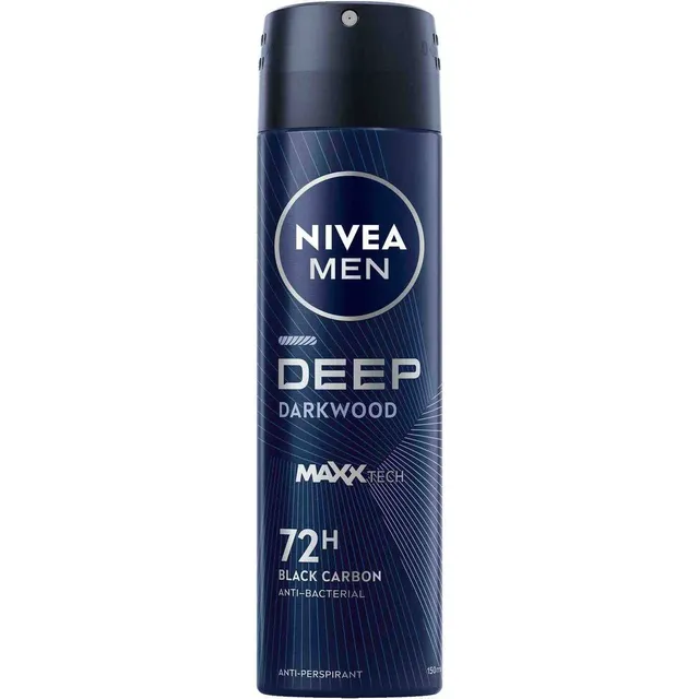 Nivea Men Deodorant Spray Deep Black Carbon