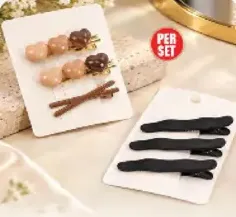 دبوس الشعر/ بطاقة
