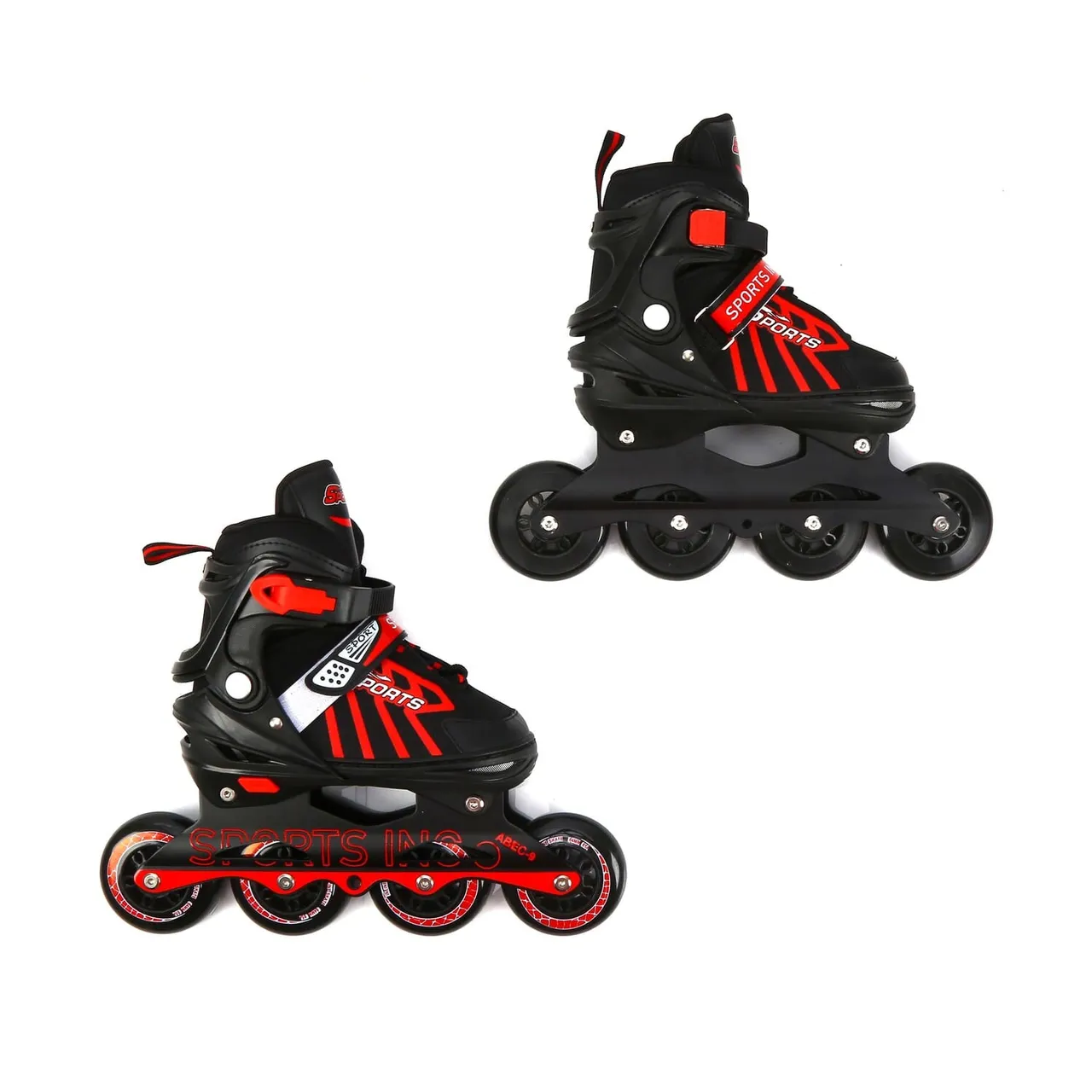 Sports Inc حذاء تزلج إنلاين للأطفال مقاس 29-33 854 صغير لون متنوع