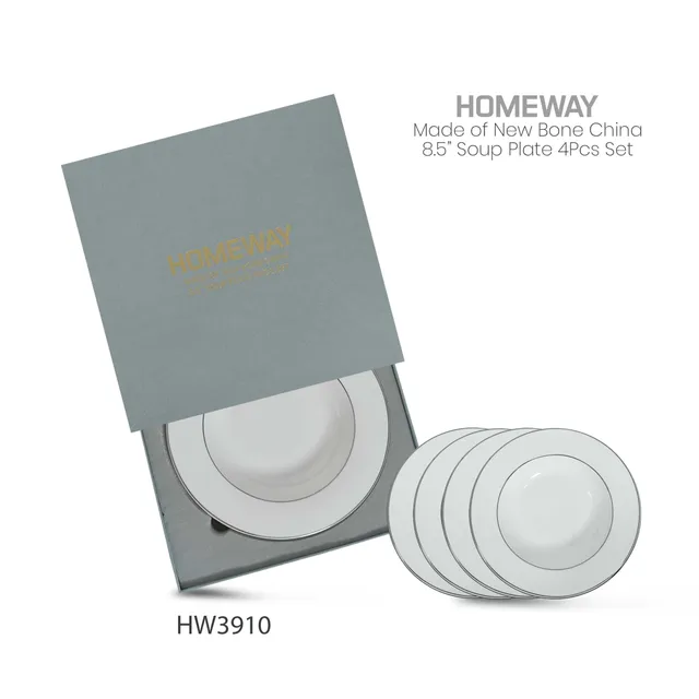 Homeway Soup Plate - 8.5 " - 4 's