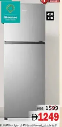 Hisense Refrigerator RT3N418NAI