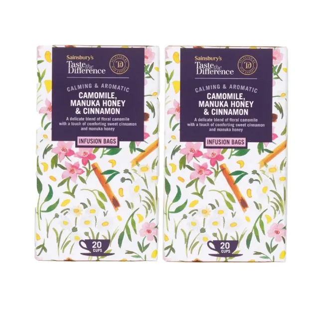 Sainsbury's Herbal Tea Honey Cinammon