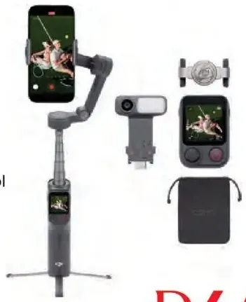 DJI Osmo Mobile 8P مجموعة التتبع المتقدم