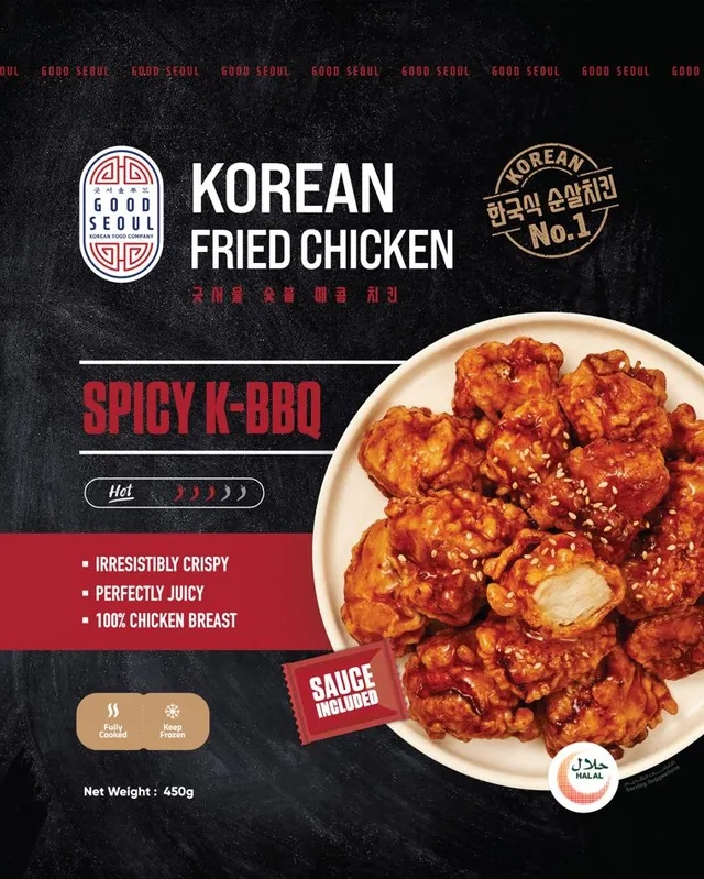 Good Seoul Korean Fried Chicken Spicy Bbq