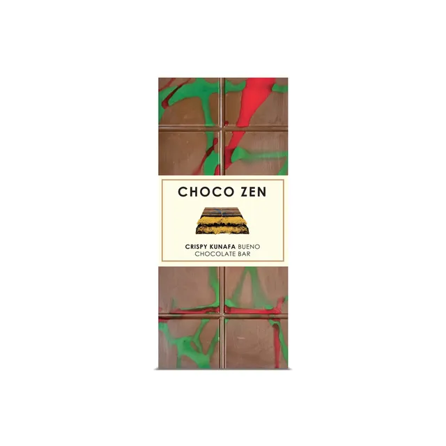 Choco Zen Crispy Kunafa Bueno Chocolate Bar