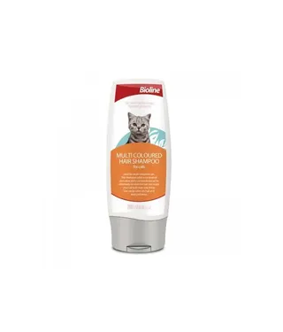 bioline Multi Coloured Hair Shampoo For Cats
