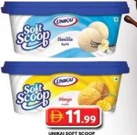 Unikai Soft Scoop ASSORTED