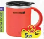 Royalford S/Steel Travel Mug