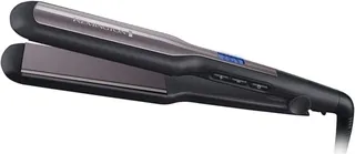 Remington جهاز تمليس شعر Pro Ceramic بألواح عريضة جداً للشعر الطويل الكثيف، تحكم رقمي بدرجة الحرارة موديل S5525
