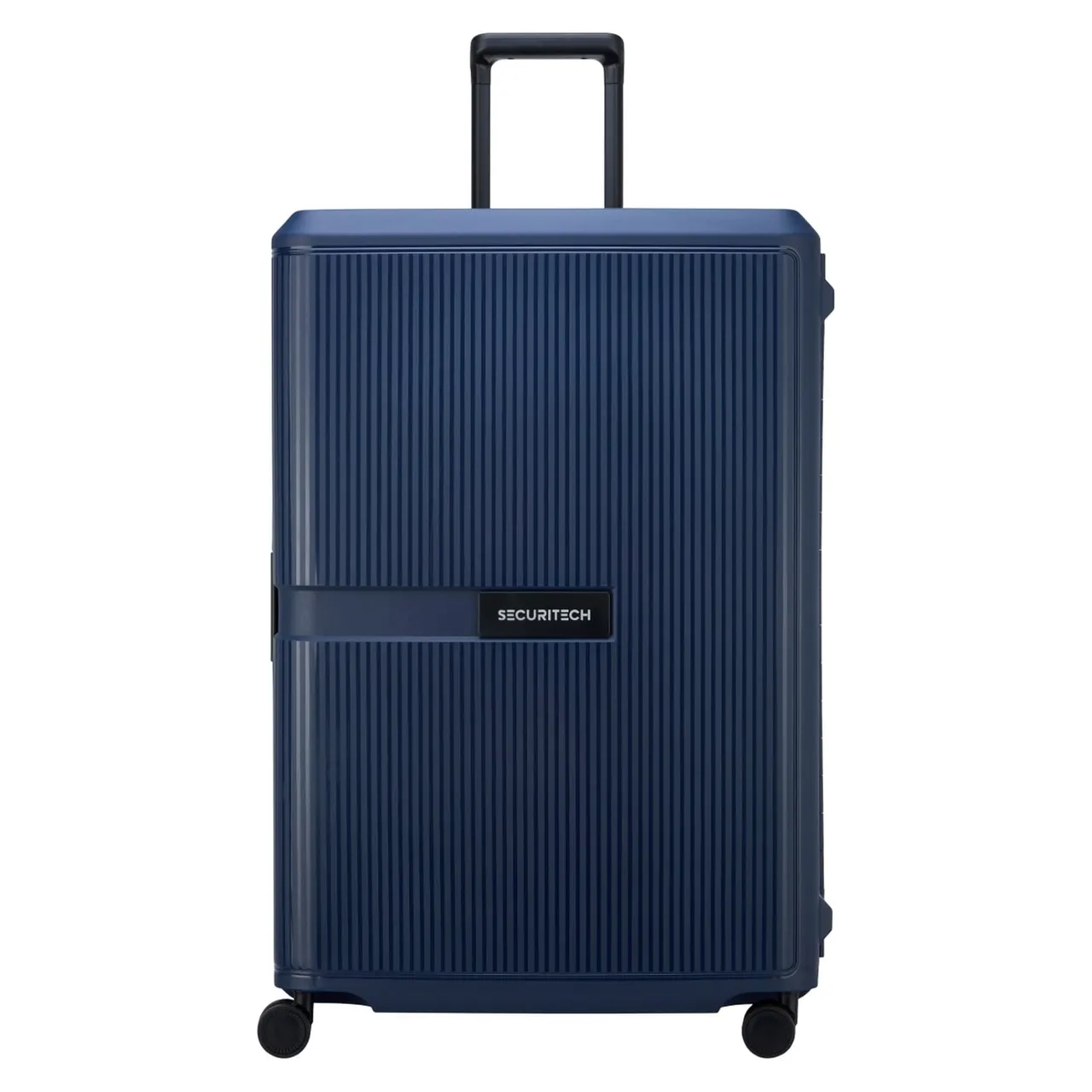 Delsey Paris حقيبة سفر صلبة بعجلات مزدوجة Securitech Stone 4 كحلي 82cm