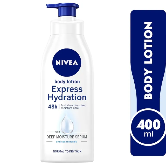 Nivea express hydration body lotion