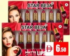 Star Beja مجموعة أحمر شفاه