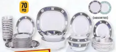 Royalford Melamine Ware Dinner Set RF12675 / 76; Assorted