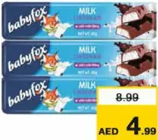 babyfox Milk Choco Milk Filling