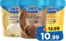 Kwality Ice Cream Regular Vanilla/Chocolate/Mango