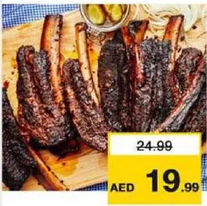 Smoked Barbecue Beef Ribs