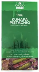 Choco Lake Kunafa Pistachio Milk Chocolate