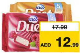 Igloo Duet Mango & Vanilla/Raspberry & Vanilla