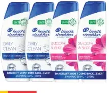H&S Shampoo Assorted