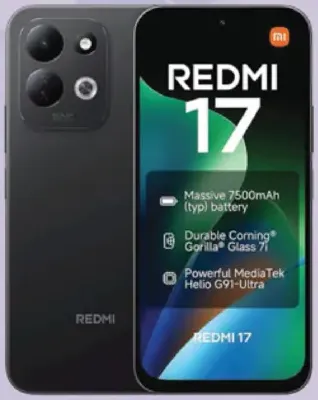 Xiaomi Redmi 17 6 GB RAM / 128 GB Memory