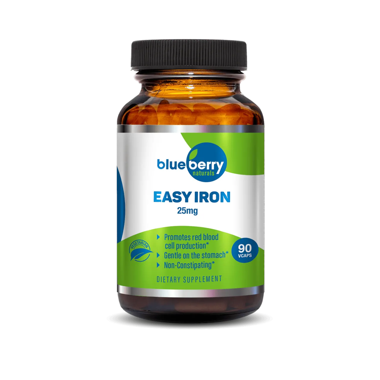 حديد سهل توت أزرق 25Mg V-Cap 90 - 24's