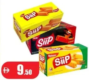 Nabati Siip Snak Richeese/Roasted Corn/Fire Burst
