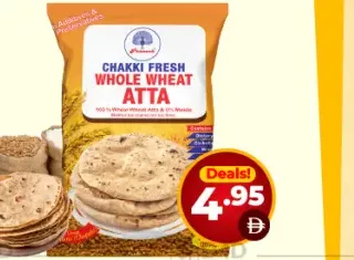 Peacock Chakki Fresh Whole Wheat Atta