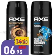 Axe Body Spray Dark Temptation / Anarchy