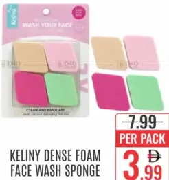 Keliny Dense Foam Face Wash Sponge