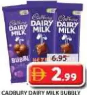 Cadbury Dairy Milk Bubbly / Hazelnut / Fruit & Nuts