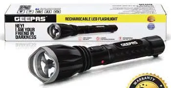 Geepas Rechargeable Led Flashlight