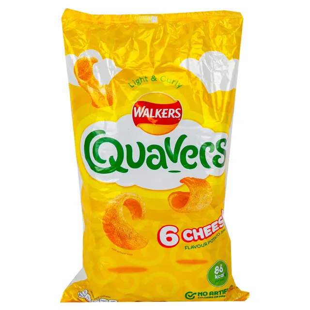 Walkers Quaves Crisp Cheese Flavour Potato Snack