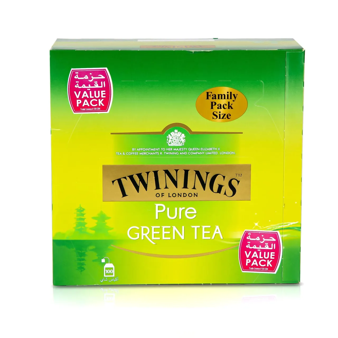 Twinings تشكيلة شاي أخضر Twining's، 100 كيس شاي