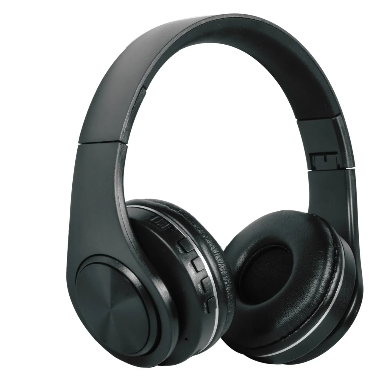 Carrefour سماعة ستيريو لاسلكية فوق الأذن مع ميكروفون ITL YZ-717HS، أسود