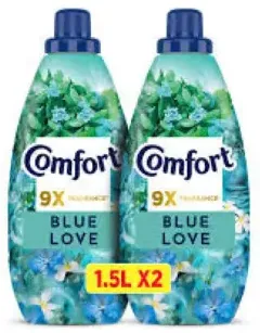 Comfort منعم أقمشة مركز - Blue Love