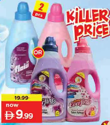 Flow/Everfine Fabric Softener Assorted
