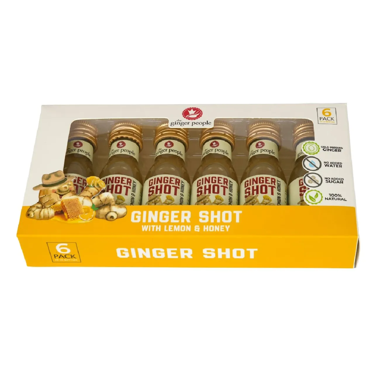 The Ginger People مشروب الزنجبيل بالليمون والعسل