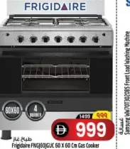 Frigidaire Gas Cooker