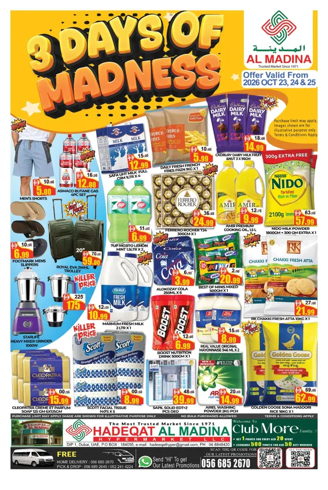 Al Madina flyer cover