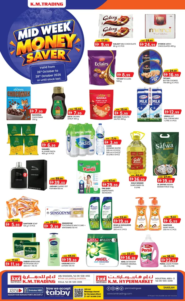 KM Trading flyer cover