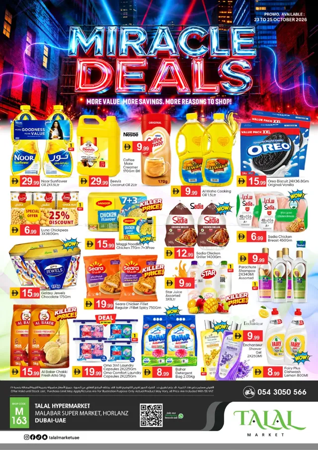 Talal Market flyer cover