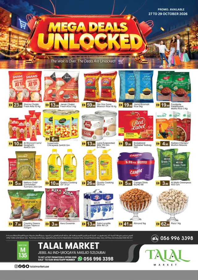Talal Market flyer cover