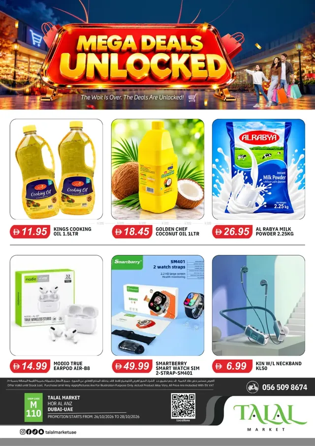 Talal Market flyer cover