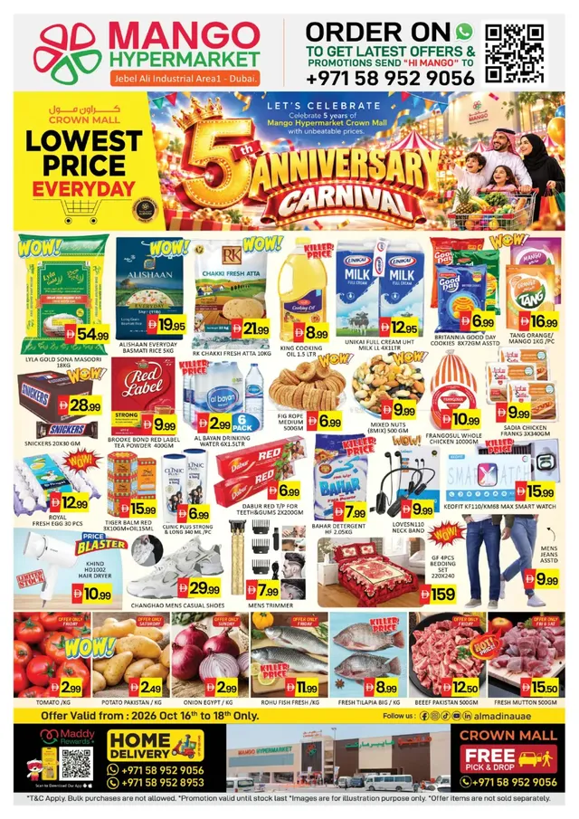 Mango Hypermarket flyer cover