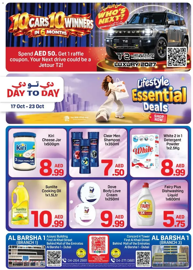 Day To Day flyer cover