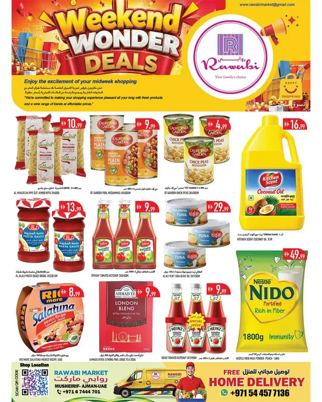 Rawabi Market flyer cover