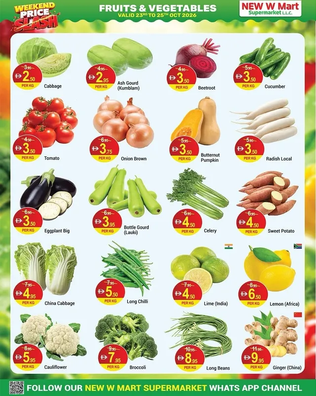 New W Mart flyer cover