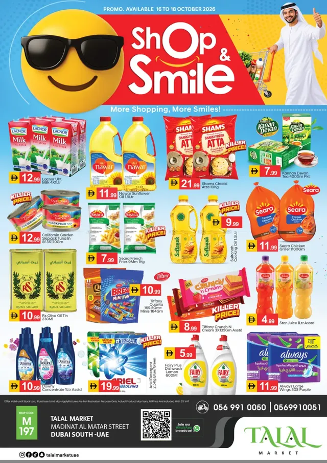 Talal Market flyer cover