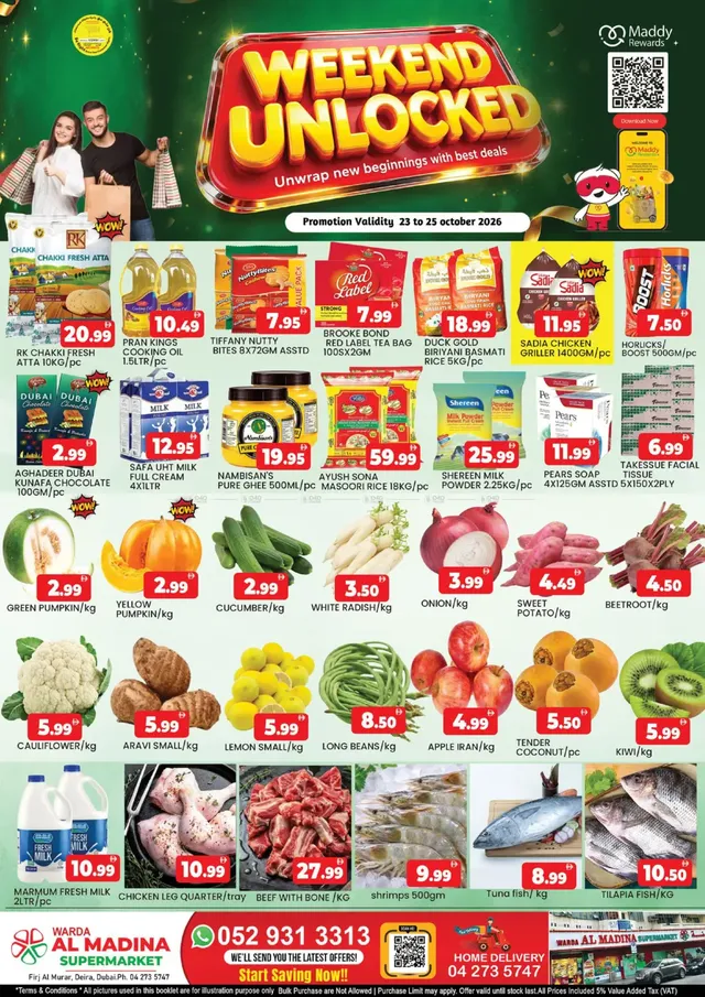 Al Madina flyer cover