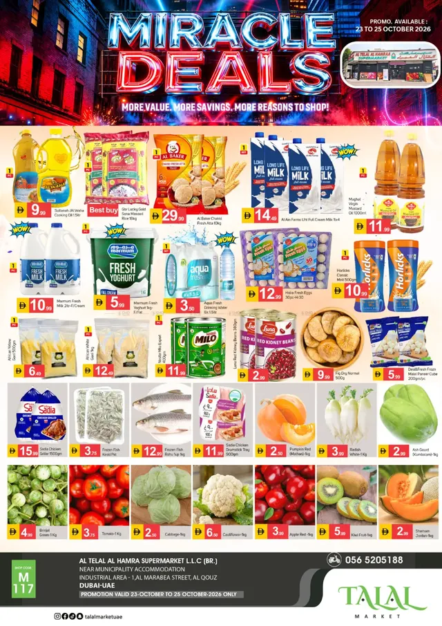Talal Market flyer cover